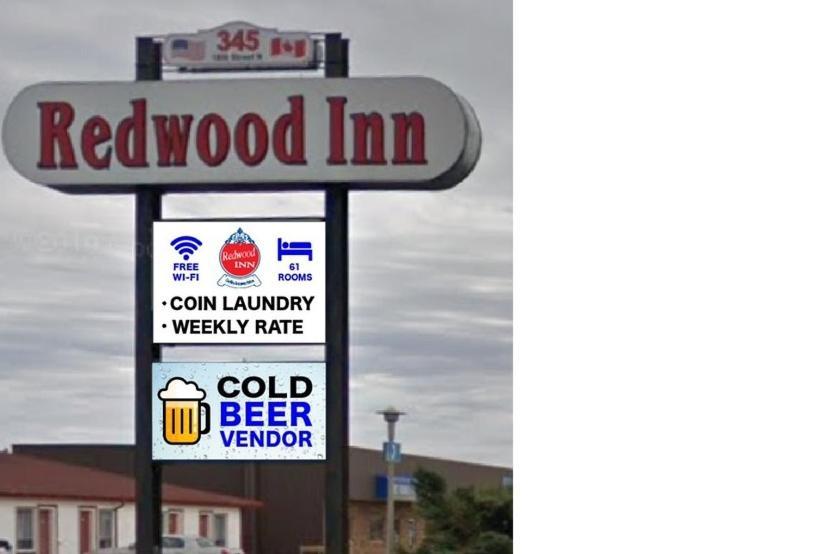 Redwood Motor Inn Brandon Eksteriør billede
